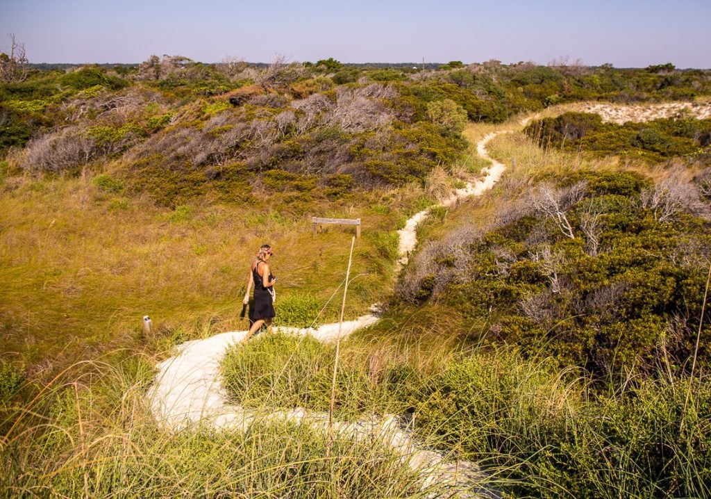 Bird Island Reserve — undeveloped coastal barrier island