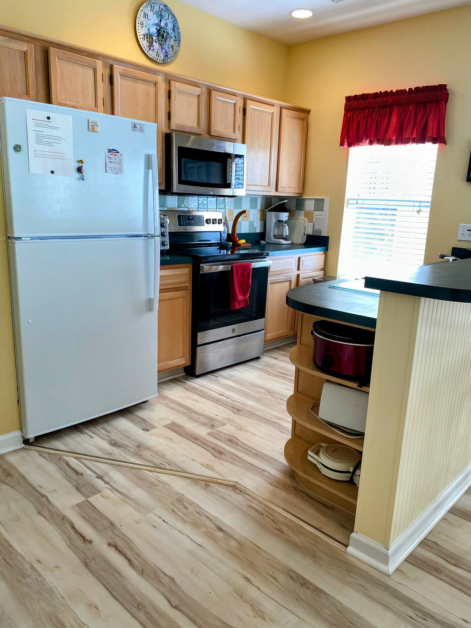 Fully equipped kitchen
